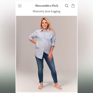 Maternity Abercrombie Jean Legging
